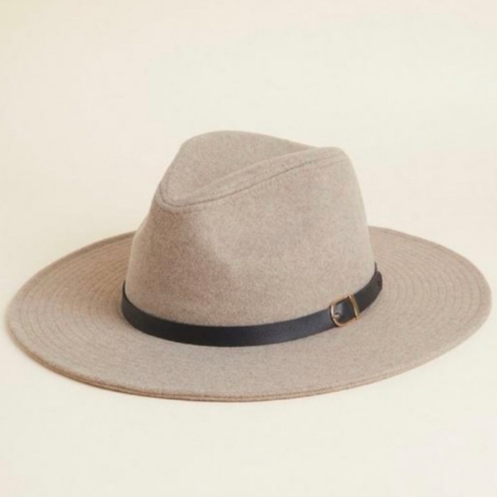 🆕 Wool Melton Panama Hat M/L Medium Large NWT Torrid New! Taupe